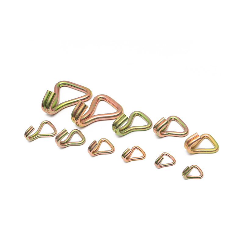 3 tommer 10 tonn gul sinkbelagt dobbelt j krok kraftig ledning dobbelt j krok