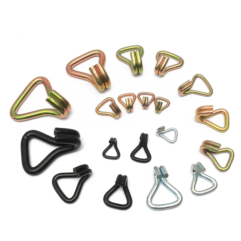 3 tommer 10 tonn gul sinkbelagt dobbelt j krok kraftig ledning dobbelt j krok