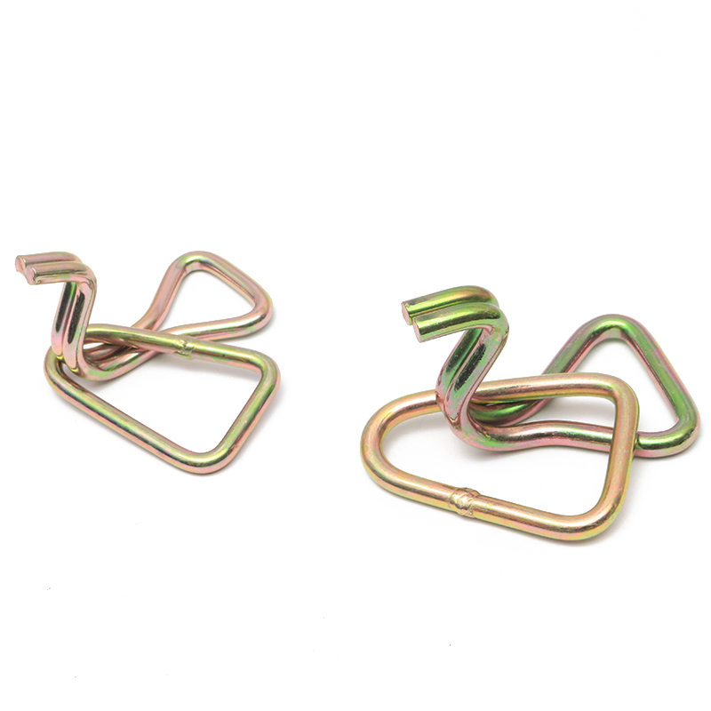 1,5 tommers galvanisert Snap Double J Hook med D -ring